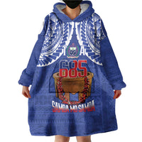 Toa Samoa Rugby Wearable Blanket Hoodie 685 Pride Tanoa Ula Fala - Polynesian Pride