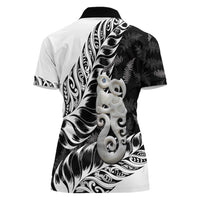 Aotearoa Manaia NZ Maori Silver Fern Women Polo Shirt