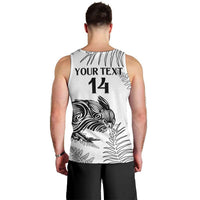 Custom New Zealand Kiwi Football Men Tank Top Aotearoa Silver Fern LT14 - Polynesian Pride