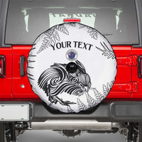 Custom New Zealand Kiwi Football Spare Tire Cover Aotearoa Silver Fern LT14 - Polynesian Pride