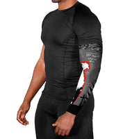 New Zealand ANZAC Day Arm Sleeves 25th April Silver Fern With Poppy LT14 - Polynesian Pride