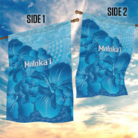 Aloha Hawaii Molokai Island Garden Flag Hibiscus Tribal Honu Hawaiian Tattoo LT14 - Polynesian Pride