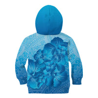 Aloha Hawaii Molokai Island Kid Hoodie Hibiscus Tribal Honu Hawaiian Tattoo LT14 - Polynesian Pride