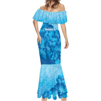 Aloha Hawaii Molokai Island Mermaid Dress Hibiscus Tribal Honu Hawaiian Tattoo LT14 - Polynesian Pride