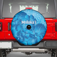 Aloha Hawaii Molokai Island Spare Tire Cover Hibiscus Tribal Honu Hawaiian Tattoo LT14 - Polynesian Pride