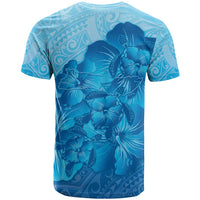 Aloha Hawaii Molokai Island T Shirt Hibiscus Tribal Honu Hawaiian Tattoo LT14 - Polynesian Pride