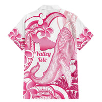 Aloha Hawaii Maui Family Matching Mermaid Dress and Hawaiian Shirt Valley Isle Humpback Whale White LT14 - Polynesian Pride
