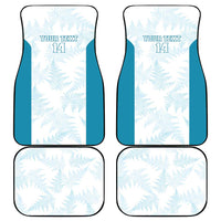 Custom New Zealand Silver Fern Football Car Mats Come On All White LT14 - Polynesian Pride