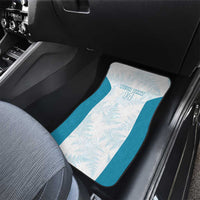 Custom New Zealand Silver Fern Football Car Mats Come On All White LT14 - Polynesian Pride