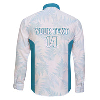 Custom New Zealand Silver Fern Football Family Matching Puletasi and Hawaiian Shirt Come On All White