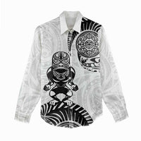 Custom Aotearoa Football Women Casual Shirt NZ Maori Tiki Go Champions LT14 - Polynesian Pride