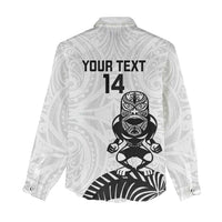 Custom Aotearoa Football Women Casual Shirt NZ Maori Tiki Go Champions LT14 - Polynesian Pride