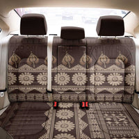 Bula Fiji Iri ni Meke Back Car Seat Cover Kuvui Fijian Masi LT14 - Polynesian Pride