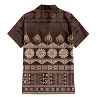 Bula Fiji Iri ni Meke Family Matching Mermaid Dress and Hawaiian Shirt Kuvui Fijian Masi LT14 - Polynesian Pride