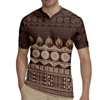 Bula Fiji Iri ni Meke Rugby Jersey Kuvui Fijian Masi - Polynesian Pride