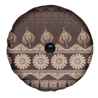 Bula Fiji Iri ni Meke Spare Tire Cover Kuvui Fijian Masi LT14 - Polynesian Pride