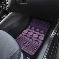 Bula Fiji Iri ni Meke Car Mats Lokaloka Fijian Masi LT14 - Polynesian Pride
