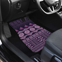 Bula Fiji Iri ni Meke Car Mats Lokaloka Fijian Masi LT14 - Polynesian Pride