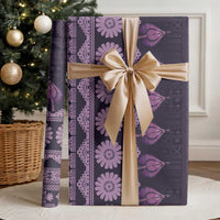 Bula Fiji Iri ni Meke Wrapping Paper Lokaloka Fijian Masi LT14 - Polynesian Pride