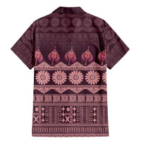 Bula Fiji Iri ni Meke Family Matching Mermaid Dress and Hawaiian Shirt Piqi Fijian Masi LT14 - Polynesian Pride
