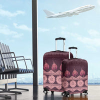 Bula Fiji Iri ni Meke Luggage Cover Piqi Fijian Masi LT14 - Polynesian Pride