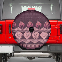 Bula Fiji Iri ni Meke Spare Tire Cover Piqi Fijian Masi LT14 - Polynesian Pride