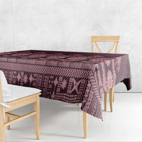 Bula Fiji Iri ni Meke Tablecloth Piqi Fijian Masi - Polynesian Pride