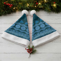 Bula Fiji Iri ni Meke Christmas Santa Hat Karakarawa Fijian Masi LT14 - Polynesian Pride