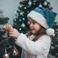 Bula Fiji Iri ni Meke Christmas Santa Hat Karakarawa Fijian Masi LT14 - Polynesian Pride