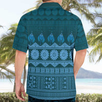 Bula Fiji Iri ni Meke Hawaiian Shirt Karakarawa Fijian Masi LT14 - Polynesian Pride