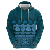 Bula Fiji Iri ni Meke Hoodie Karakarawa Fijian Masi LT14 - Polynesian Pride