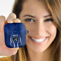 Auckland 2026 Rugby Custom AirPods Case NZ Maori Silver Fern