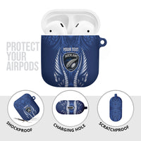 Auckland 2026 Rugby Custom AirPods Case NZ Maori Silver Fern