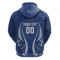 Auckland 2026 Rugby Custom Hoodie NZ Maori Silver Fern