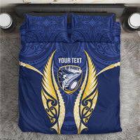 Bay of Plenty 2026 Rugby Custom Bedding Set NZ Maori Silver Fern