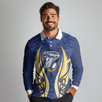 Bay of Plenty 2026 Rugby Custom Long Sleeve Polo Shirt NZ Maori Silver Fern