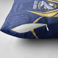 Bay of Plenty 2026 Rugby Custom Pillow Cover NZ Maori Silver Fern