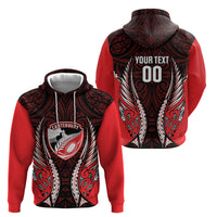 Canterbury 2026 Rugby Custom Hoodie NZ Maori Silver Fern