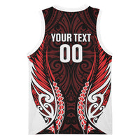 Counties Manukau 2026 Rugby Custom Basketball Jersey NZ Maori Silver Fern