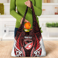 Counties Manukau 2026 Rugby Custom Grocery Bag NZ Maori Silver Fern