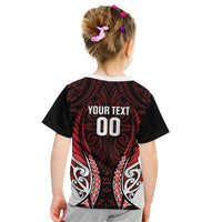 Counties Manukau 2026 Rugby Custom Kid T Shirt NZ Maori Silver Fern