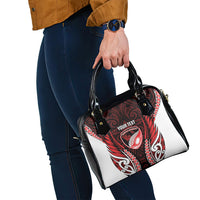 Counties Manukau 2026 Rugby Custom Shoulder Handbag NZ Maori Silver Fern