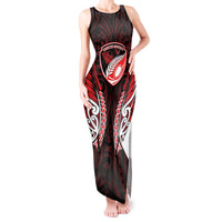 Counties Manukau 2026 Rugby Custom Tank Maxi Dress NZ Maori Silver Fern