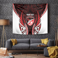 Counties Manukau 2026 Rugby Custom Tapestry NZ Maori Silver Fern