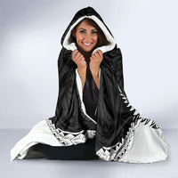 Hawke's Bay 2026 Rugby Custom Hooded Blanket NZ Maori Silver Fern