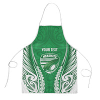 Manawatu 2026 Rugby Custom Apron NZ Maori Silver Fern