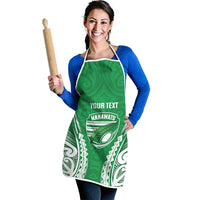 Manawatu 2026 Rugby Custom Apron NZ Maori Silver Fern