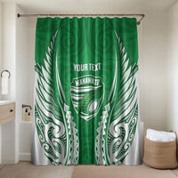 Manawatu 2026 Rugby Custom Bathroom Set NZ Maori Silver Fern