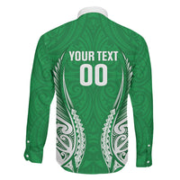 Manawatu 2026 Rugby Custom Family Matching Mermaid Dress and Hawaiian Shirt NZ Maori Silver Fern LT14 - Polynesian Pride