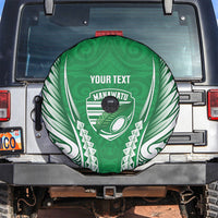 Manawatu 2026 Rugby Custom Spare Tire Cover NZ Maori Silver Fern